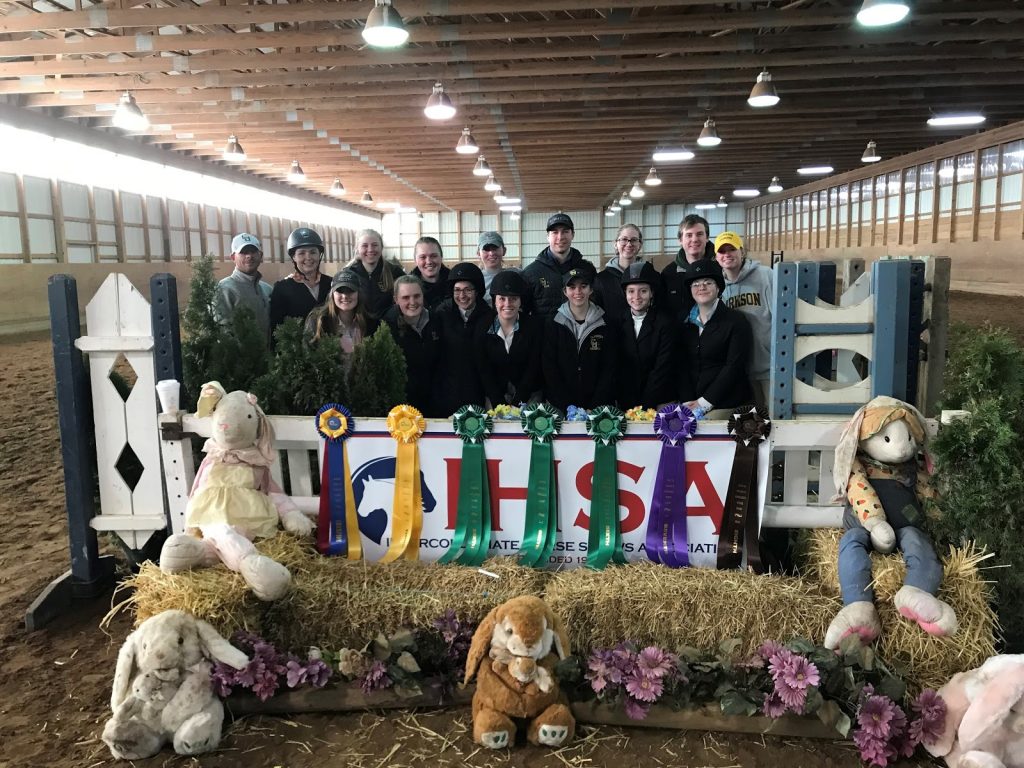 Clarkson University Equestrian Clubs at 2019 IHSA Regionals