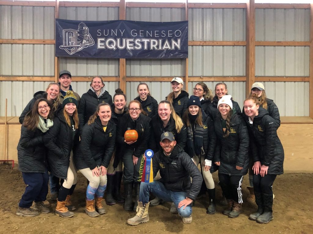 Clarkson Equestrian Team at SUNY Geneseo