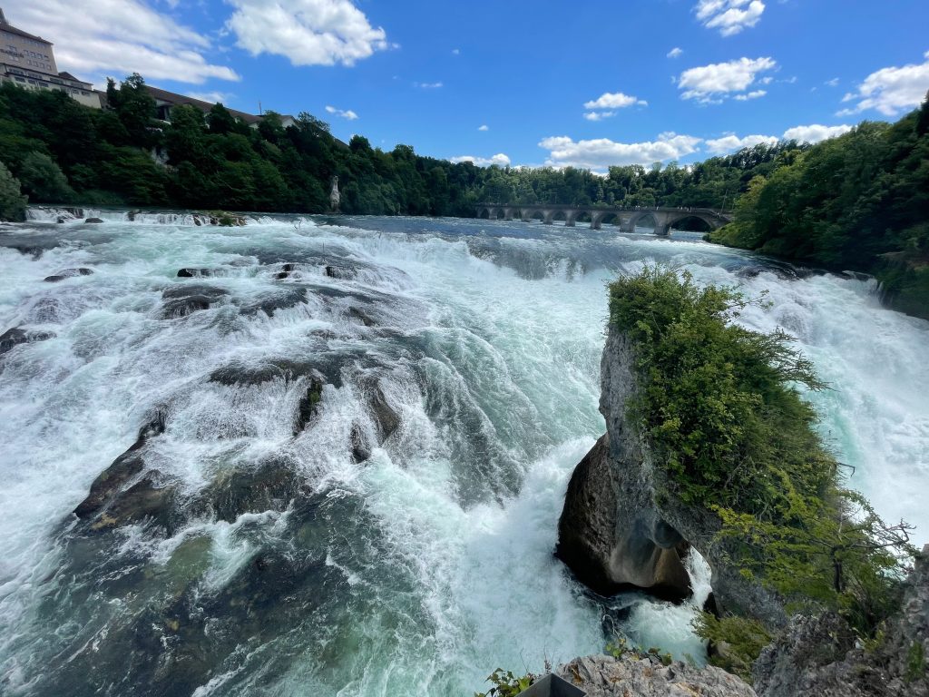 The waterfall rapids 