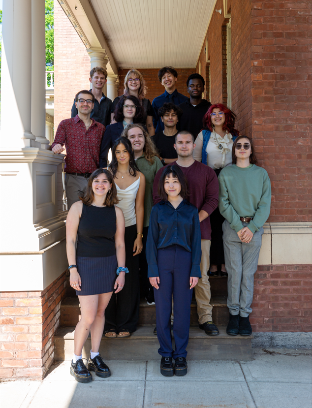 Clarkson University Undergraduate student Max Wang is pictured in the top row (third from left) with his fellow SOCKS interns