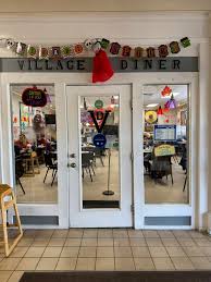 Outside of Village Diner.